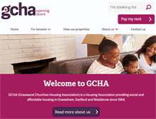 Tablet Screenshot of gcha.org.uk